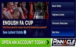Pinnacle Sports Book Best Odds Available