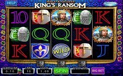 kings ransom wild knights slot machine