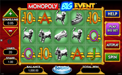 monopoly big event slot machine online