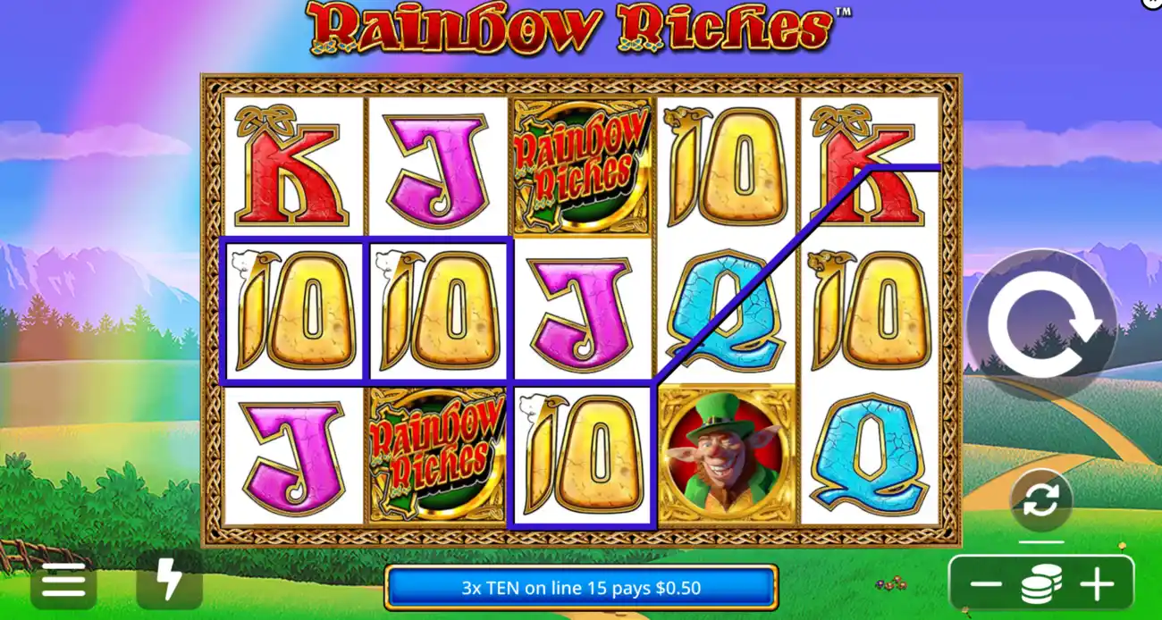 Rainbow Riches Gameplay